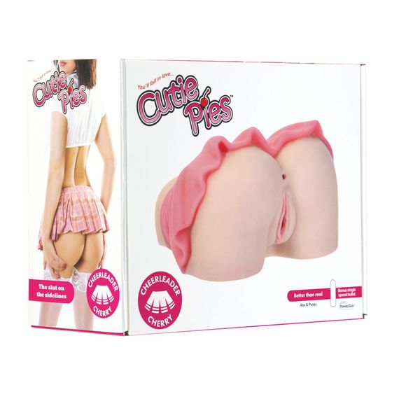 Мастурбатор CutiePies, Cheerleader Cherry, Vagina & Ass Masturbator (м'ята упаковка!!!) | Зображення 7