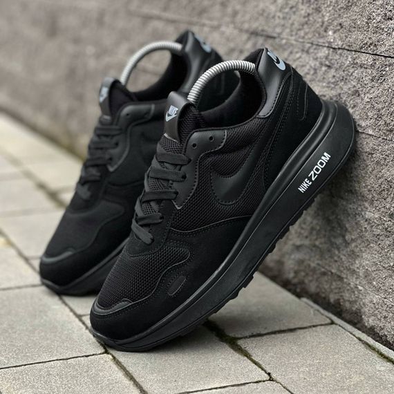Кросівки Nike текстиль/замш колір чорний | Зображення 5