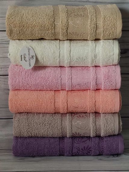 Набір рушників Sweet dreams  84185 Туреччина 50x90  Махра