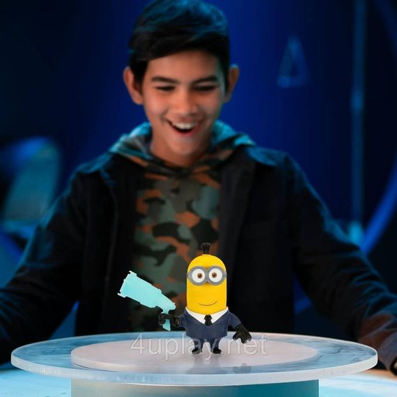 Фигурка-тянучка Миньон Тим с бластером из Гадкий Я 4 Moose Toys | Зображення 3