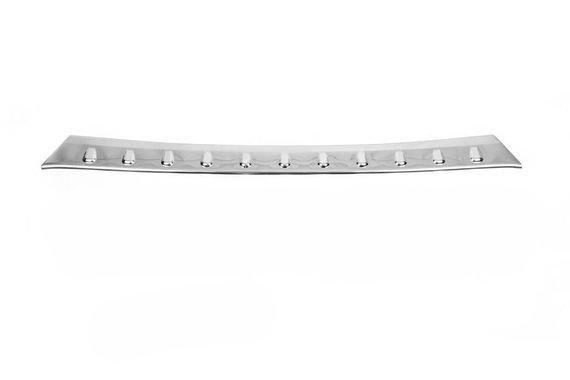 Накладка на задній бампер (1шт, нерж) для Opel Grandland X 2017- рр