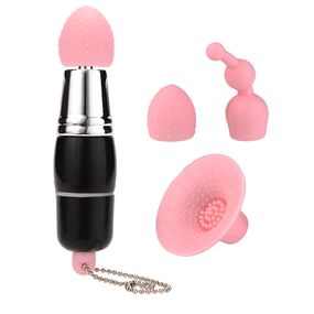 Міні-вібратор (Брелок) Babydoll Міні Вібратор Чорний 00256-3