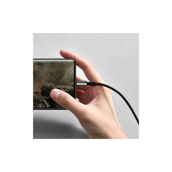 Дата кабель USB 2.0 AM to USB-C 2.0m 100W black Baseus (CAWJ000101) | Зображення 5