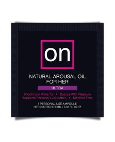 Пробник возбуждающего масла Sensuva - ON Arousal Oil for Her Ultra (0,5 мл) sexstyle