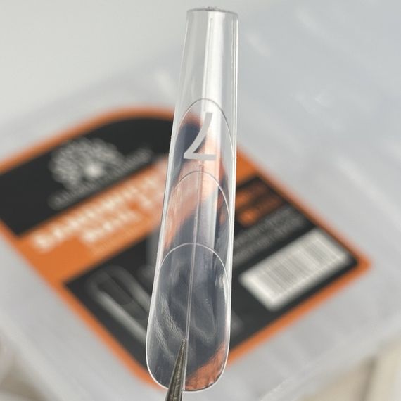 Верхні форми "Сендвіч квадрат" Global Fashion Sandwich Dual Nail Form 240шт в боксі