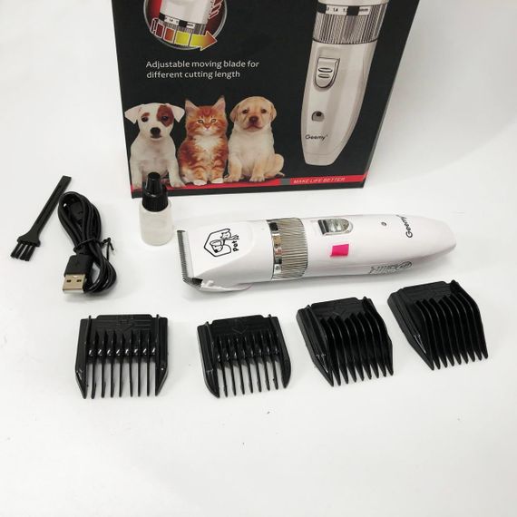 Машинка для стрижки собак с регулировкой длины, Машинка для стрижки шерсти у домашних животных JO-83 | Зображення 4