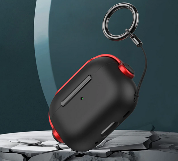 Силіконовий чохол Primo Headphone для AirPods 4 - Black | Зображення 1
