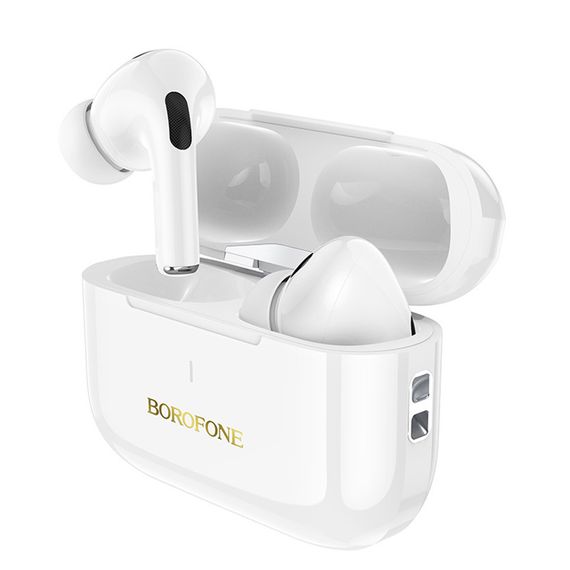 Бездротові TWS навушники BOROFONE BW59 Plus ANC White | Зображення 3