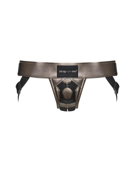 Трусы для страпона Strap-On-Me Leatherette HARNESS CURIOUS | Зображення 1