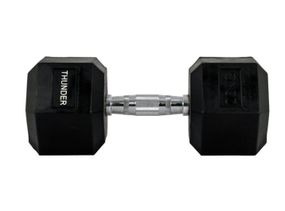 Гантель шестигранна Thunder 20 кг (HEXAGONAL-DUMBBELLS-20KG)