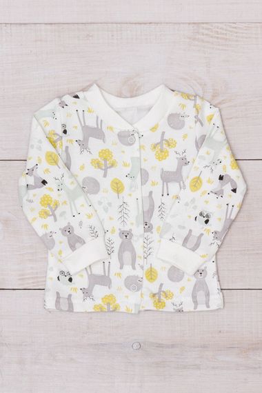 Кофточка ясельна для хлопчика Носи своє 68 Білий (p-7802-133813)