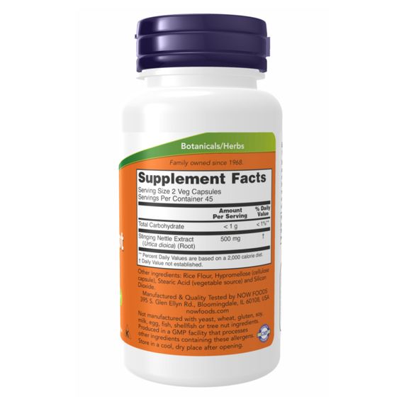 Nettle Root Extract 250mg - 90 vcaps | Зображення 1