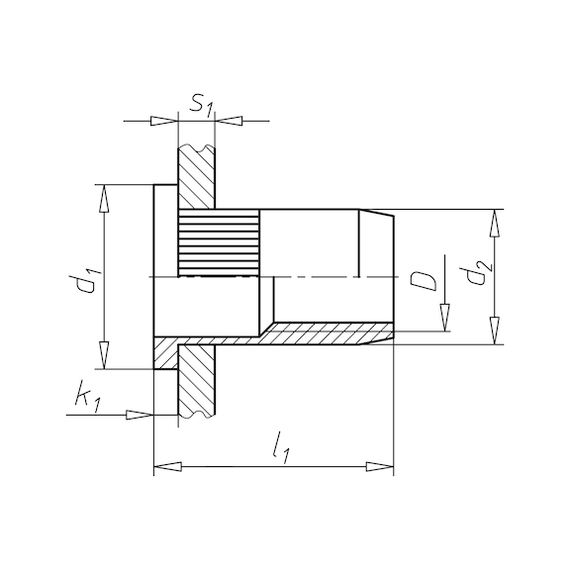 Заклепувальні гайка | Зображення 3