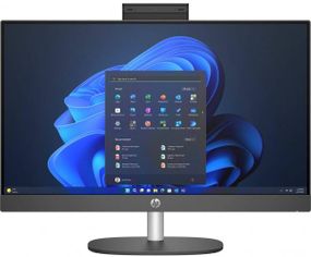 Комп'ютер персональний моноблок HP  245-G10 23.8' FHD IPS AG, AMD R3-7320U, 8GB, F512GB, UMA, WiFi, 2р, DOS, чорний (8T2S7ES)