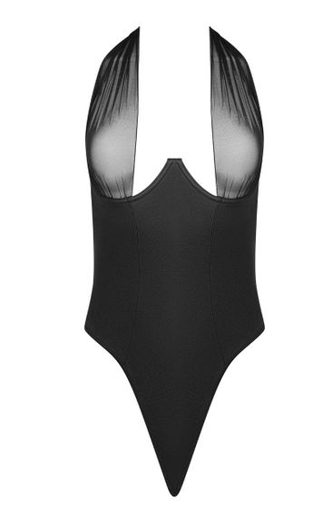 Боді Passion Kesmina BODY Чорне 2XL/3XL | Зображення 2