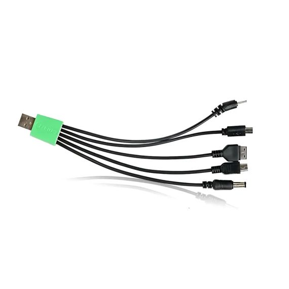 Солнечная зарядная станция OK-718S-A с LED+COB фонарём 10 Вт, PowerBank, солнечная панель, 3 выносные лампы, аккумуляторная ручная | Зображення 4