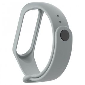 Ремінець Silicone Xiaomi Mi Band 3/4 gray