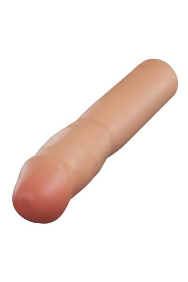 Силіконовий подовжувач пеніса Blush Performance Plus Resilience бежевий Sex Aura | Зображення 3