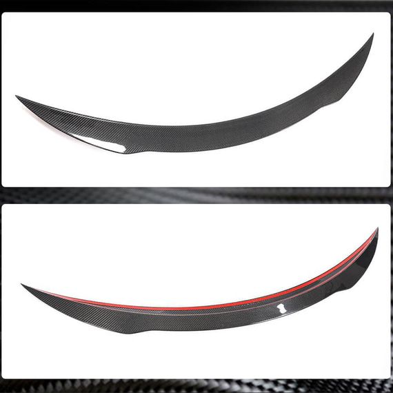 Спойлер (кабріолет, Карбон) для Mercedes C-сlass W205 2014-2021 рр | Зображення 5