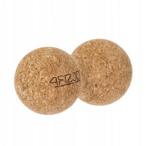 Масажний м'яч подвійний 4FIZJO Lacrosse DuoBall Cork 6.5 x 13.5 см 4FJ0568 (P-5907739319586)