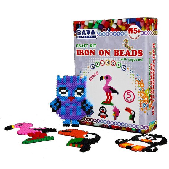 Набір для творчості "Магніти з термомозаїки без планшета "Птахи" TM-015 | Зображення 5