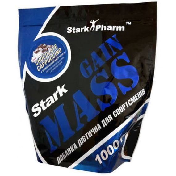 Гейнер Stark Pharm Gain Mass (16% белка) 1000g (Chocolate-Cappuccino)