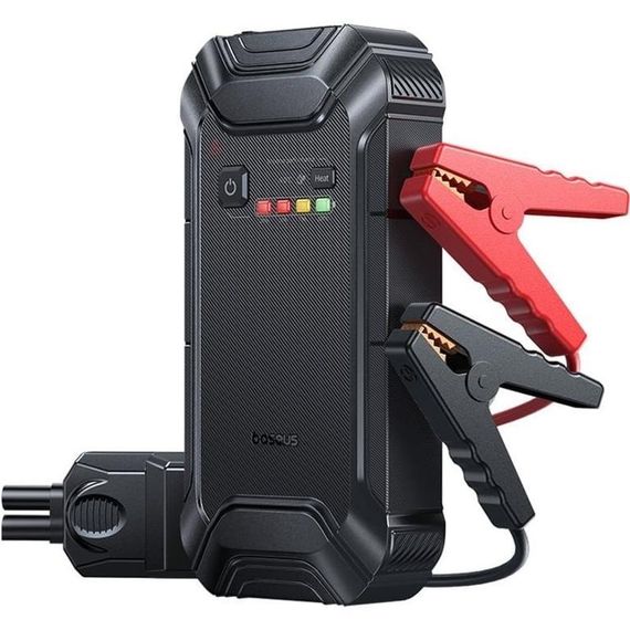 Пусковий пристрій (бустер) для автомобіля Baseus PrimeTrip VJ1 Jump Starter 12000 mAh (C01194) Black