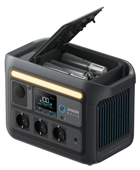 Портативна зарядна станція Anker Solix C800X | Зображення 1