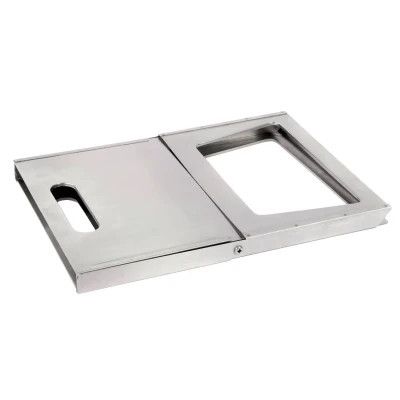 Гриль-барбекю Bo-Camp Notebook/Fire Basket Compact Silver (8108347) | Зображення 1