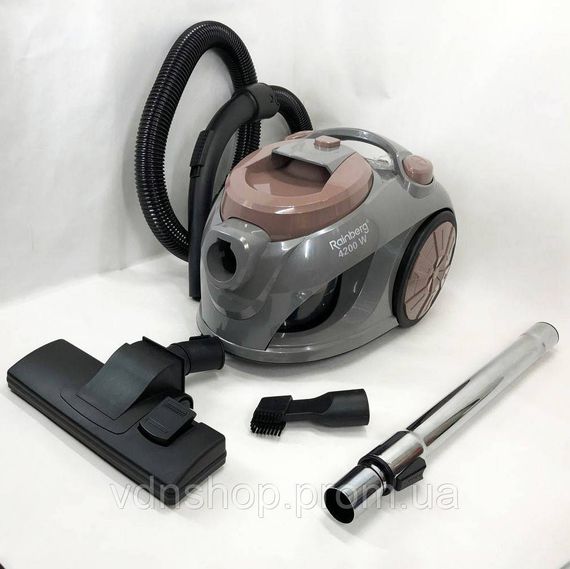 Хороший пилосос для прибирання в домашніх умовах Rainberg RB-653 2500Вт, Зручний пилосос для прибирання FW-20 | Зображення 7