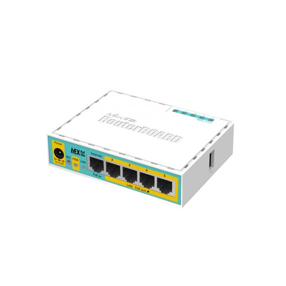 Маршрутизатор Mikrotik hEX PoE lite (RB750UPr2) | Зображення 1