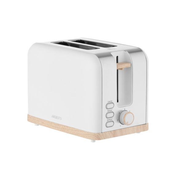 Тостер Ardesto T-F420WWD 930 Вт білий