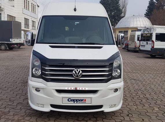 Дефлектор капота 2006-2024, 2011-2024 (EuroCap) для Volkswagen Crafter 2006-2017рр | Зображення 4