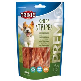 Ласощі для собак з куркою Trixie Premio Omega Stripes, 100 гр