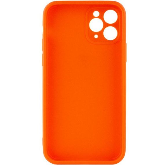 Силиконовый чехол Candy Full Camera для Apple iPhone 11 Pro (5.8") Оранжевый / Orange | Зображення 1