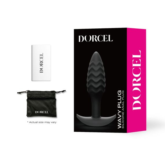 Анальна пробка Dorcel WAVY PLUG, діаметр 3 см, силікон | Зображення 2