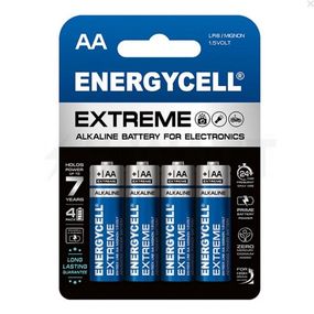 Батарейка ENERGYCELL  EN15EX-B4 1.5V лужна R6, АА4 BLISTER