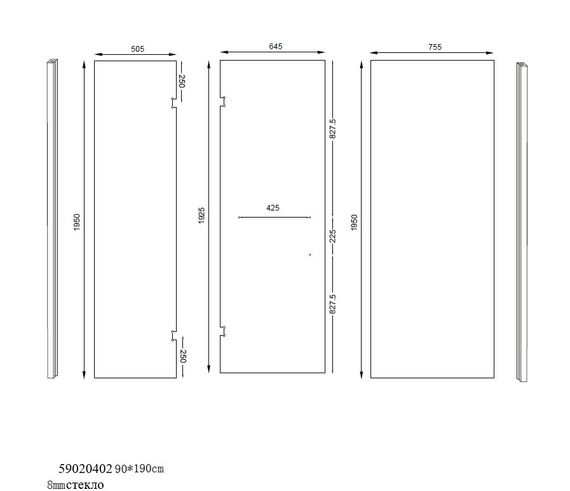 Душова кабіна ASIGNATURA Vik 59020402 | Зображення 1