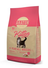 ARATON kitten сухий корм для кошенят 1.5 кг