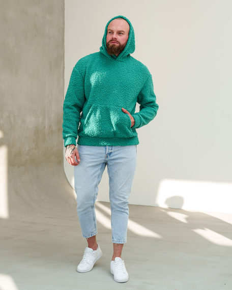 Худи Ведмедик бирюзовый S L | Зображення 2