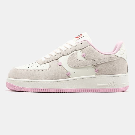 Кросівки Air Force 1 "Valentines Day" Замша весна / літо / осінь 2254 39 25 см | Зображення 5