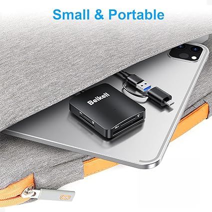 SD-карта, Beikell 4 или 1-дюймовая (USB и USB C) USB C, Micro SD, SD-карта OTG, SD/SDHC/SDXC/MMC/Micro SDXC/MS/MS Pro/CF, версия Windows, ОС (B6316) | Зображення 4