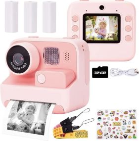 Фотокамера моментального друку дитяча Instant Print Camera, 1080P Video for kids