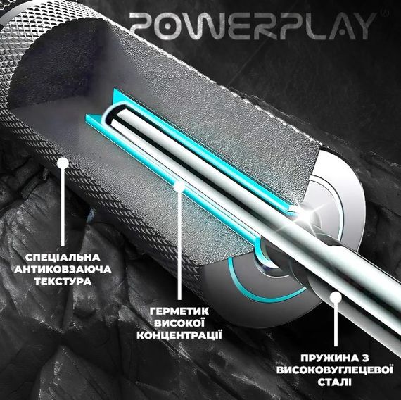 Еспандер-ножиці алюмінієвий PowerPlay 4322 (112 кг) Hand Grip Срібний (PP_4322_112kg) | Зображення 3