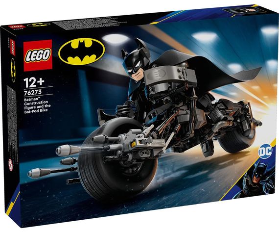 Конструктор LEGO Batman Фігурка Бетмена для складання і бетцикл (76273)