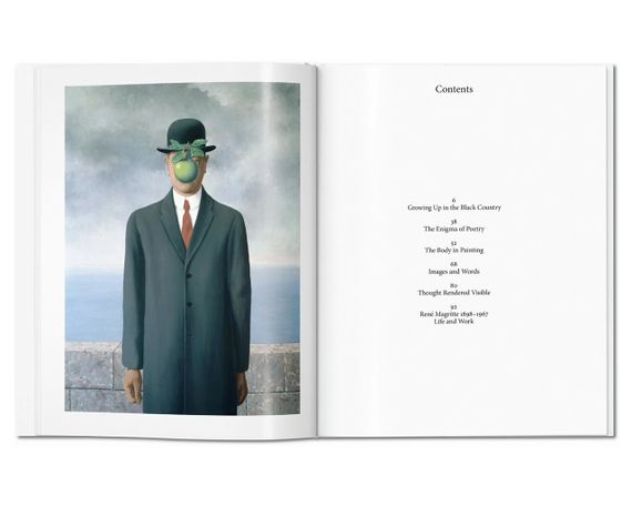 Рене Магритт книга з ілюстраціями Magritte. Marcel Paquet, Taschen книги про мистецтво живопис і художників | Зображення 1