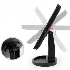 Косметическое зеркало с увеличением, Зеркало для визажа с подсветкой для грима LA-11