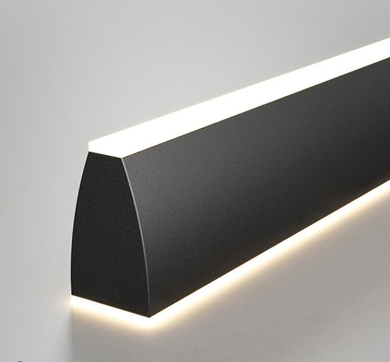 Люстра світлодіодна підвісна LED світильник для квартири на стелю лед 27349 Чорний 15-120х6х120 см. | Зображення 2