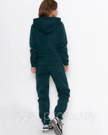 Спортивний костюм для жінок колір темно-зелений розміри M, S, XL, L FI_004921 | Зображення 2
