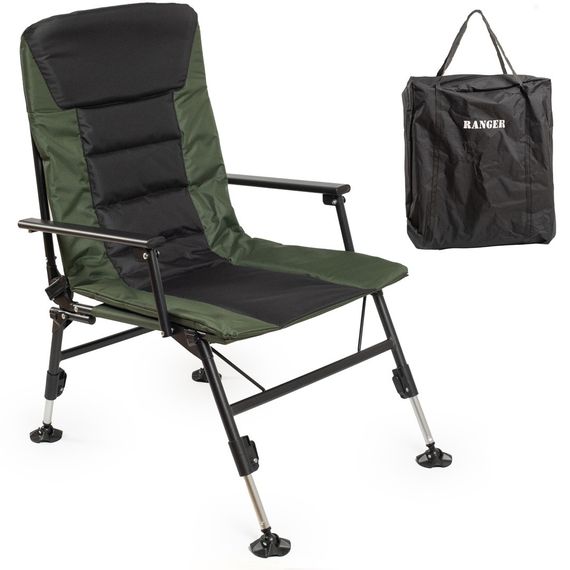 Кресло карповое складное Ranger Wide Carp Lux SL-115 RA 2260 для рыбалки